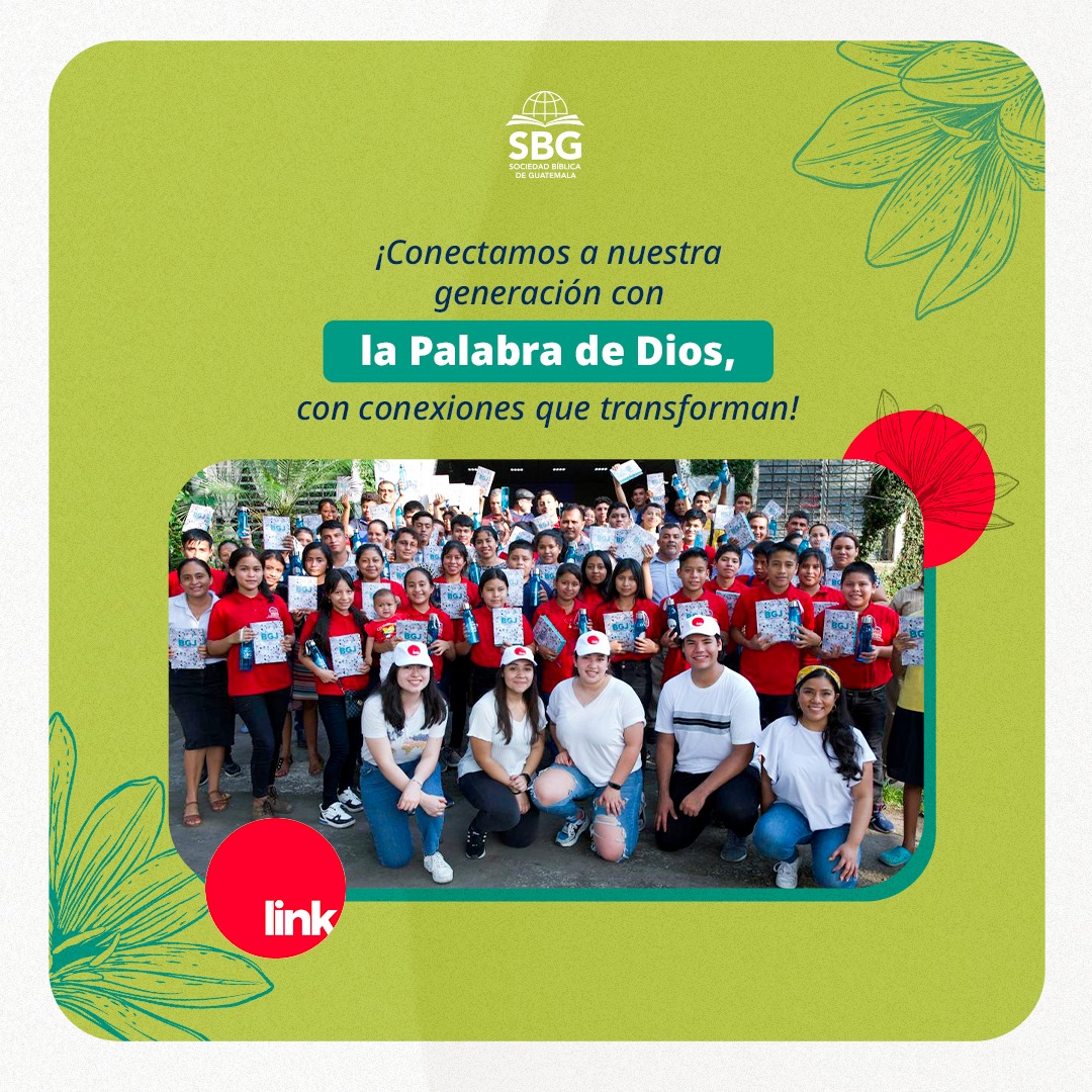 ¡Celebramos la vida de las mujeres que día a día realizan la Misión Bíblica! Pero agradecemos especialmente a la facilitadora y a las voluntarias de @linking.gt  por su creatividad creando conexiones que transforman, y ayudan a los jóvenes a experimentar la Biblia como nunca antes.

#SBG #guatemala #Link