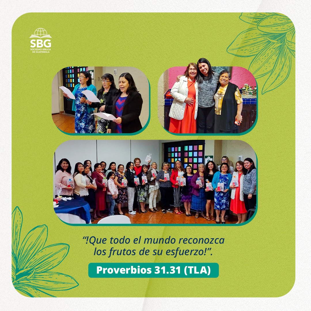 Muchas gracias a todas las hermanas del proyecto Mensajeras en Acción que, con amor, fervor y disciplina ofrendan su tiempo para orar por nuestros proyectos misioneros y las personas involucradas y beneficiadas en cada uno de ellos.

#SBG #guatemala
