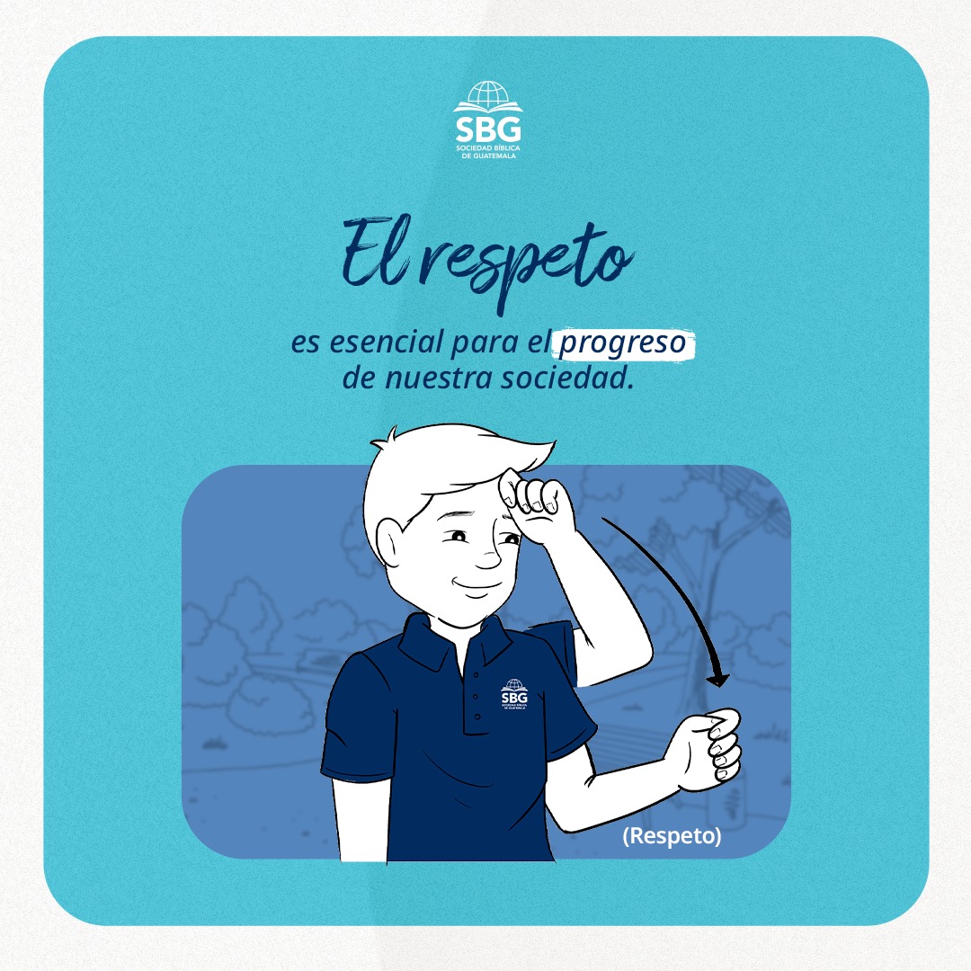 El respeto es fundamental para que nuestro país pueda progresar. Debemos respetar la vida, la dignidad de las personas, a las autoridades, las leyes y reglamentos, a fin de propiciar el estado de derecho y tengamos un mejor país.

“Traten a los demás como ustedes quieran ser tratados, porque eso nos enseña la Biblia.” Mateo 7:12 (TLA)

#SBG #guatemala