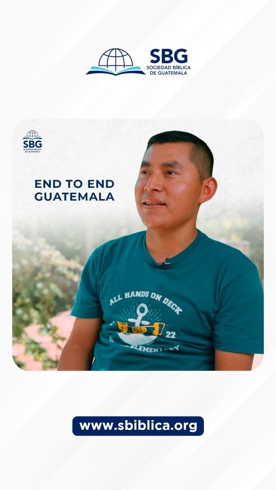 End to End lleva el mensaje de la Palabra de Dios a través de medios audiovisuales en el idioma de las comunidades indígenas. 📖🙏🏼

Mira el video completo en YouTube: 
www.youtube.com/watch?v=FVv4ZBUeuck

#SociedadBiblica #SBG #Guatemala