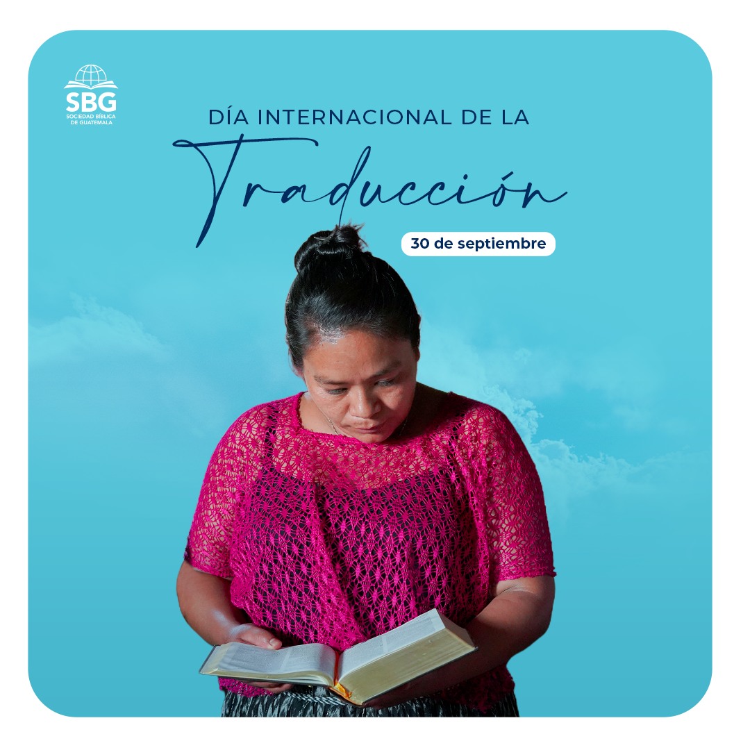 Hoy 30 de septiembre se celebra el Día Internacional de la Traducción

Damos gracias a Dios por la vida de cada traductor que dedica su vida para que cada persona pueda tener acceso a la Palabra de Dios en el idioma y formato que responde a sus necesidades. 🙌🏻

#SociedadBiblica #SBG #Guatemala
