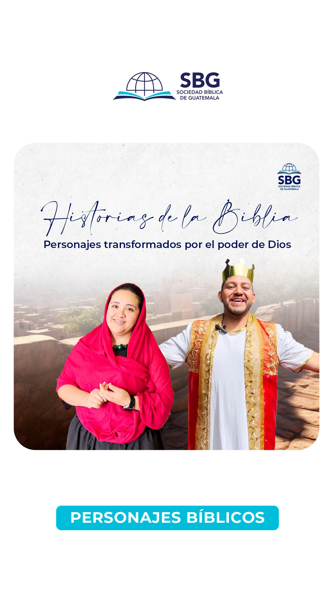 ¿Reconoces a los personajes? 📖 Escríbelo en los comentarios
#SBG #SociedadBiblica #Niños #Guatemala #Guate #GT #Biblia #Personajes #HistoriasBiblicas