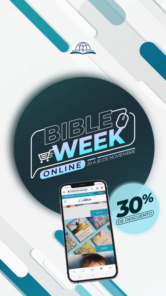 Últimos días! Aprovecha el 30% de descuento en toda la tienda en línea 🤩📱 visita www.biblias.gt 
#sbg #sociedadbiblica
#biblia #guatemala #gt #2024 #tiendaonline #blackfriday